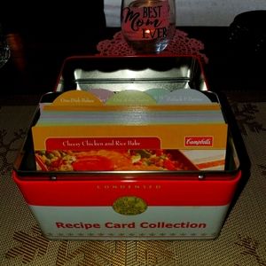 Original Campbell's Soup Recipe Box